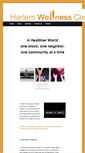 Mobile Screenshot of harlemwellness.org